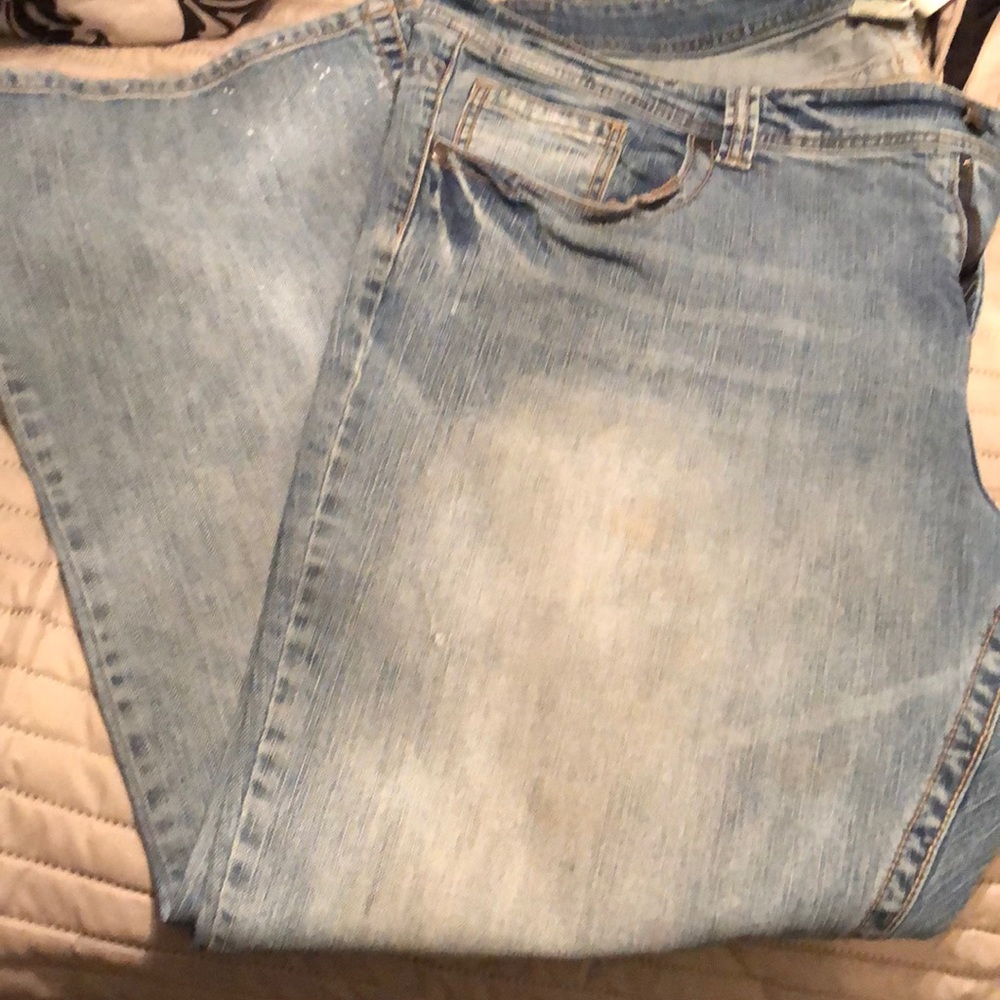 24 Reg Distressed Amber Boot Cut Maurices Jeans